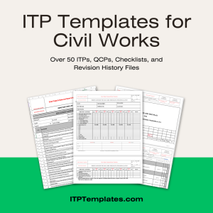 Inspection and Test Plan Templates for Civil Works